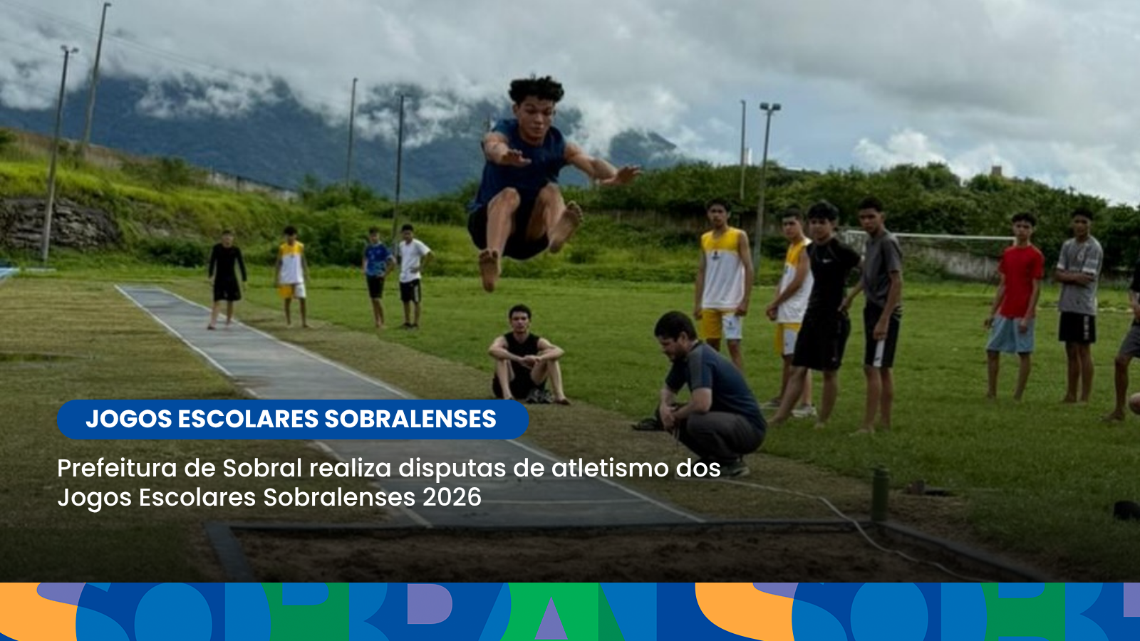 Prefeitura de Sobral realiza disputas de atletismo dos Jogos Escolares Sobral...