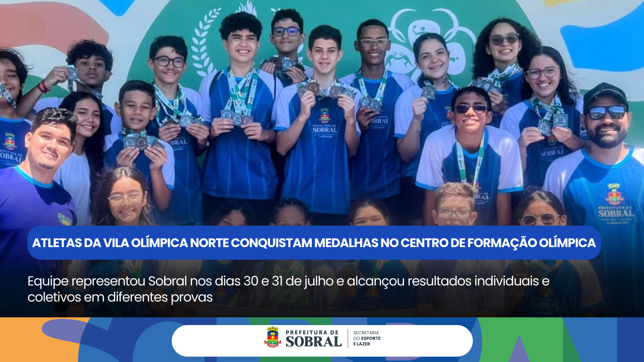 Atletas da Vila Olímpica Norte conquistam medalhas em competição no Centro de...