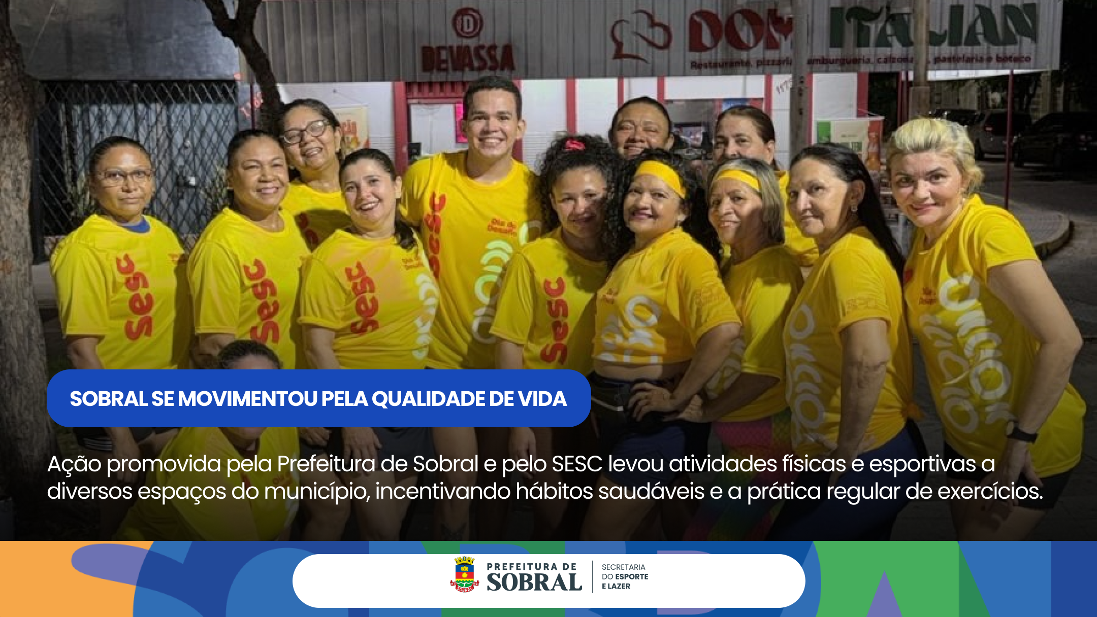 Sobral realiza mais uma edição do Dia do Desafio com ações esportivas em dive...